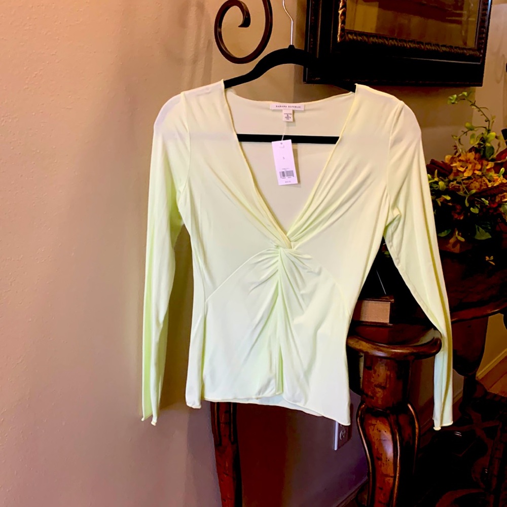 Womens small shirt.  Light green